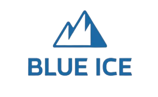 Image d'un logo d'une marque de sport (Blue ice).